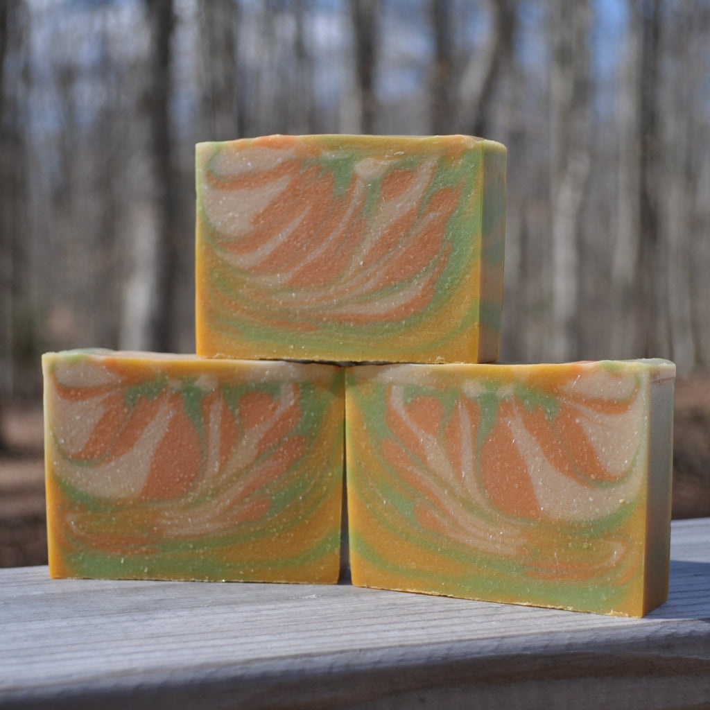 Ginger Patchouli Goat Milk Soap