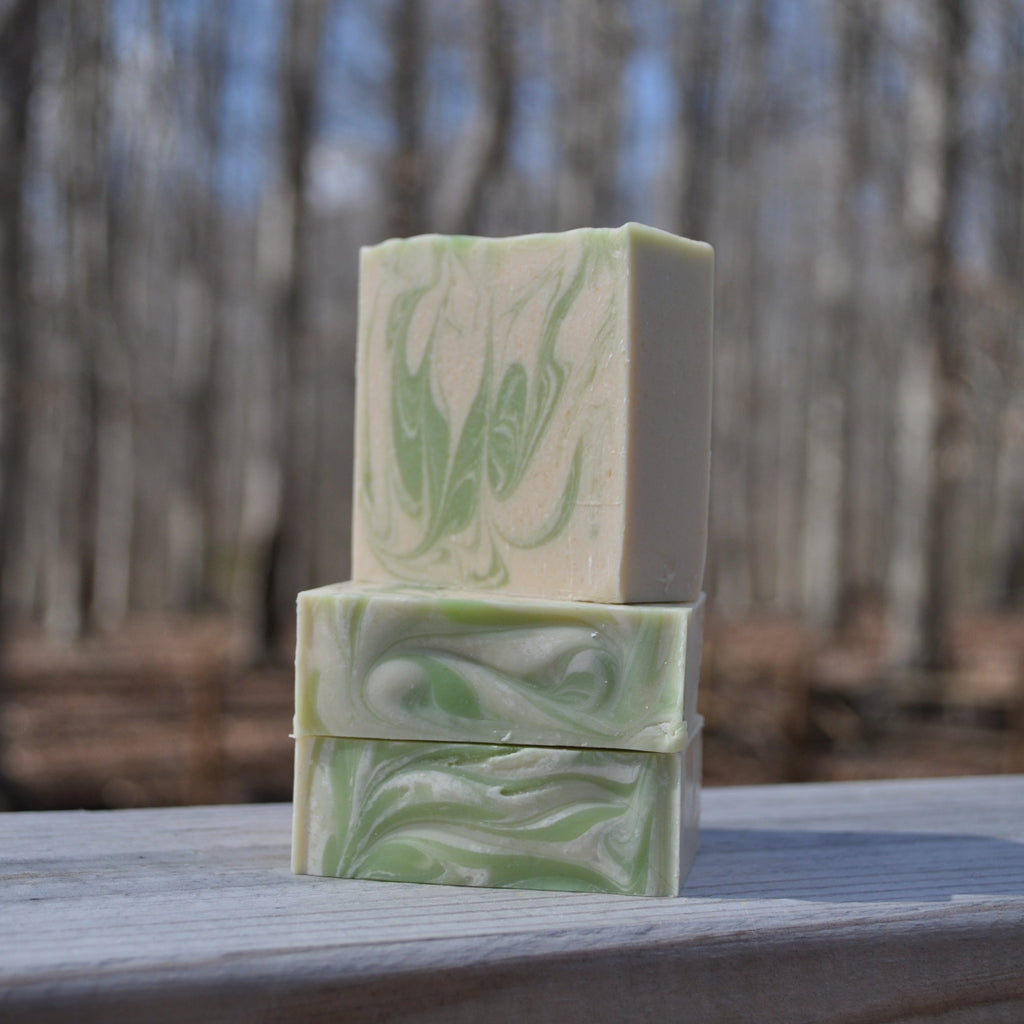 Coconut Lime Verbena Goat Milk Soap